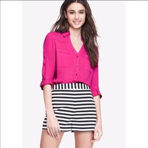 Express Portofino shirt Button down pink XL